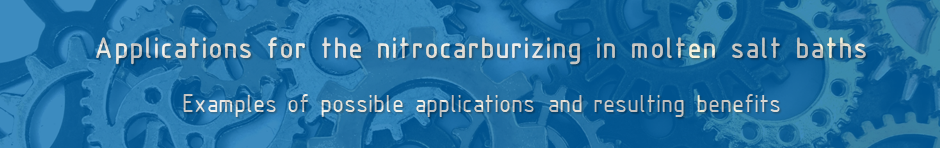 applications for the nitrocarburizing